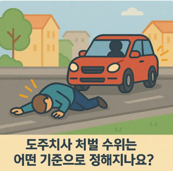 도주치사, 처벌 수위는 어떤 기준으로 정해지나요? 형사 전문 변호사가 알려드려요